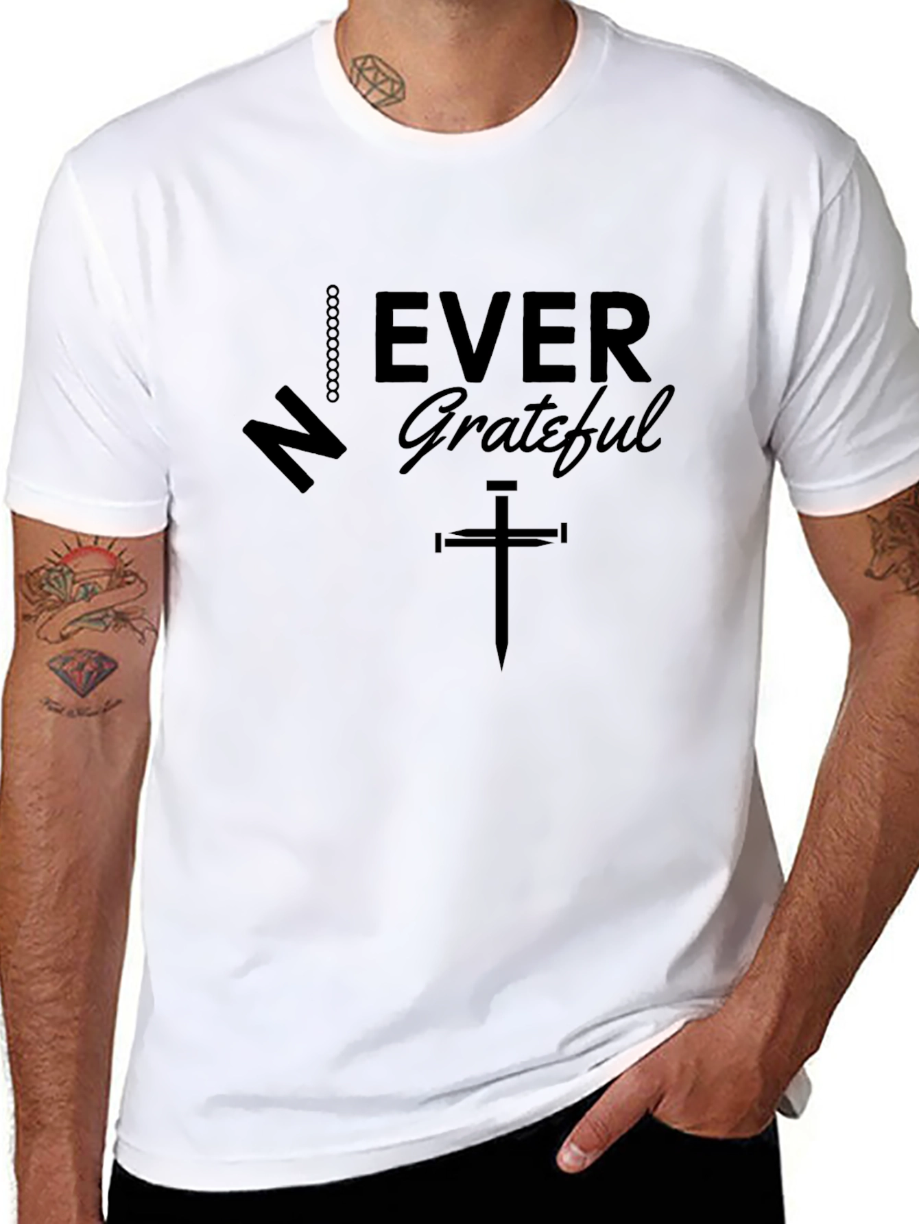 Never Ever Grateful Graphic Tee