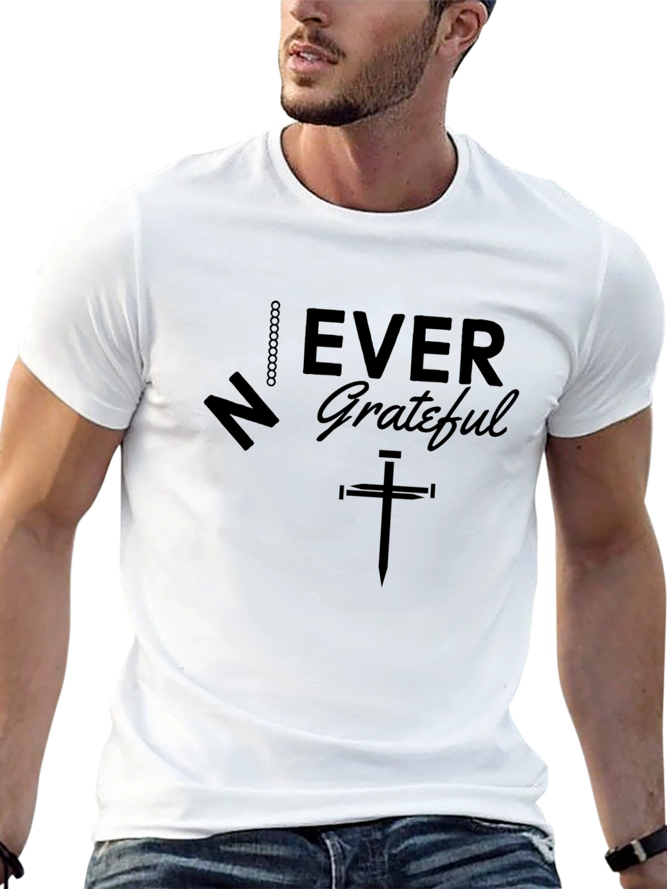 Never Ever Grateful Graphic Tee