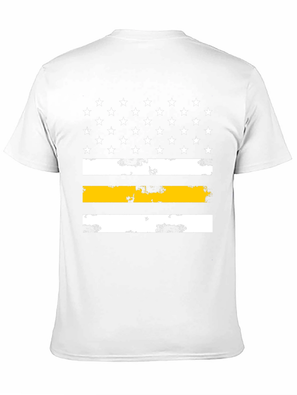 Thin Yellow Line American Flag Graphic Tee