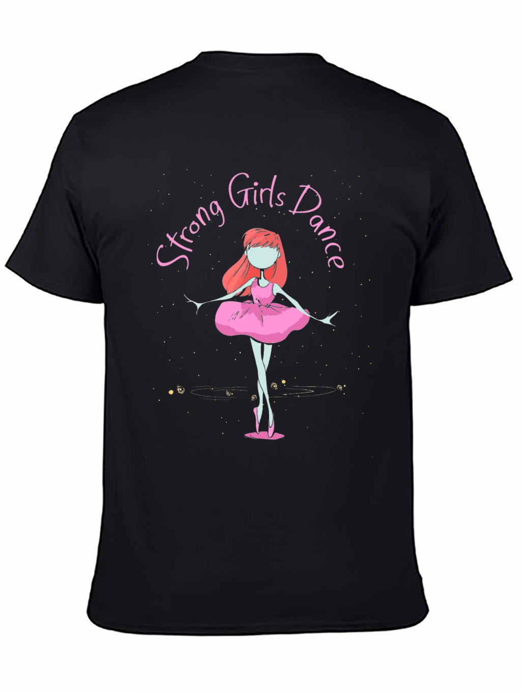 Strong Girls Dance Black T-Shirt