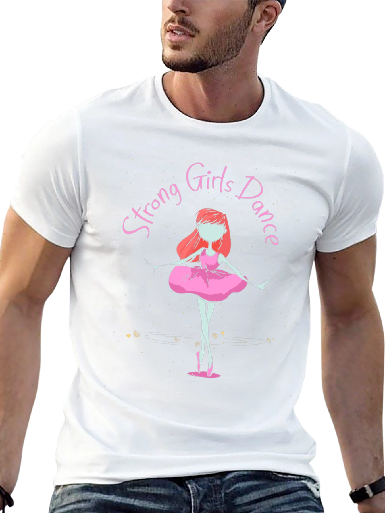 Strong Girls Dance Black T-Shirt