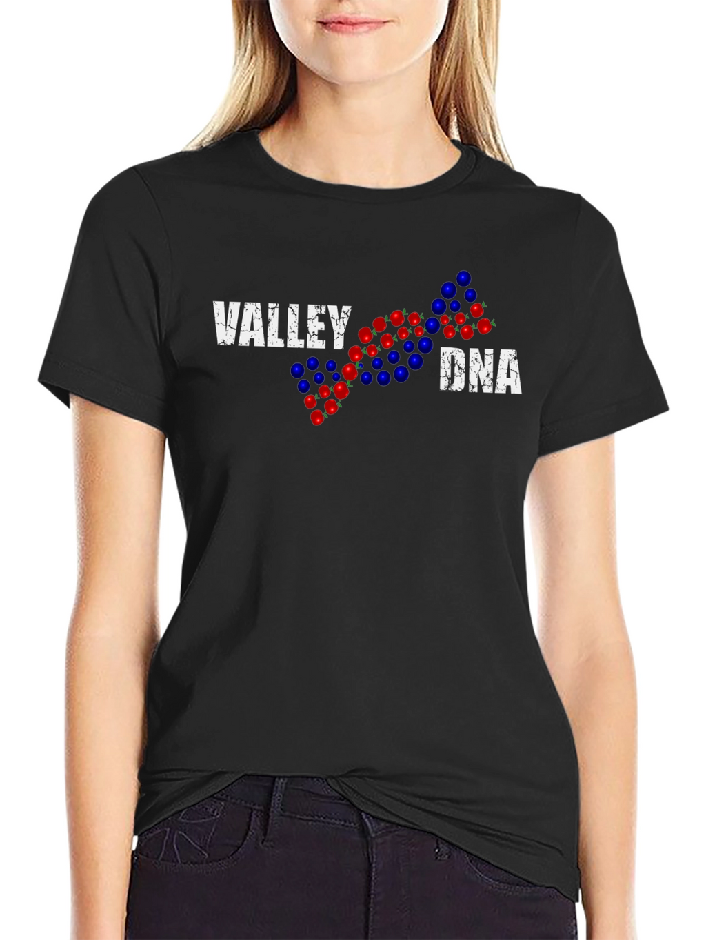 Valley DNA Graphic T-Shirt - Stylish Cotton Tee