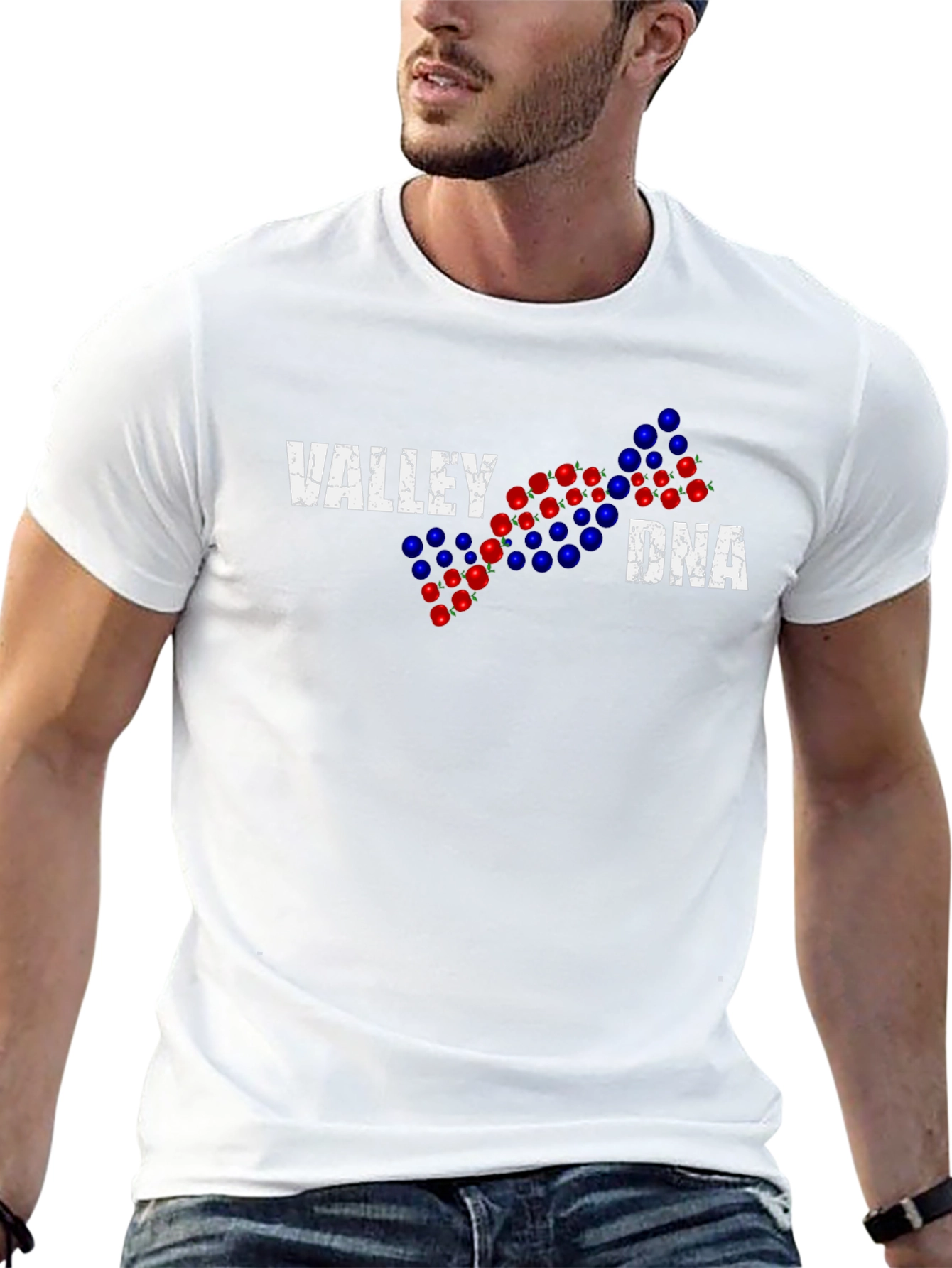 Valley DNA Graphic T-Shirt - Stylish Cotton Tee