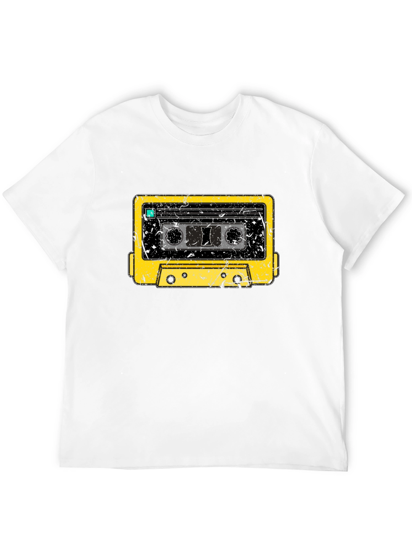 Retro Cassette Tape Graphic T-Shirt
