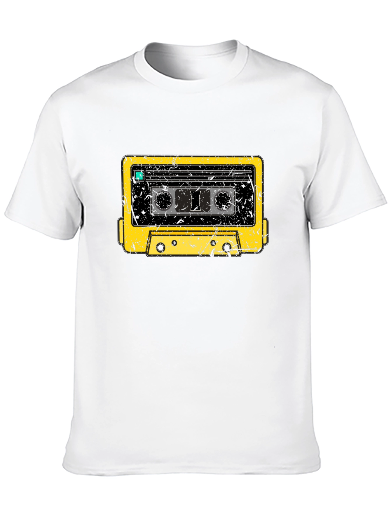 Retro Cassette Tape Graphic T-Shirt