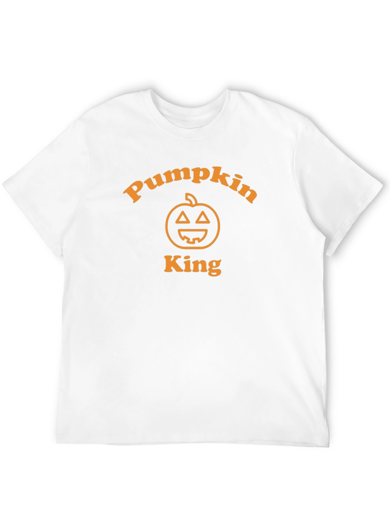 Pumpkin King Black T-Shirt - Halloween Apparel