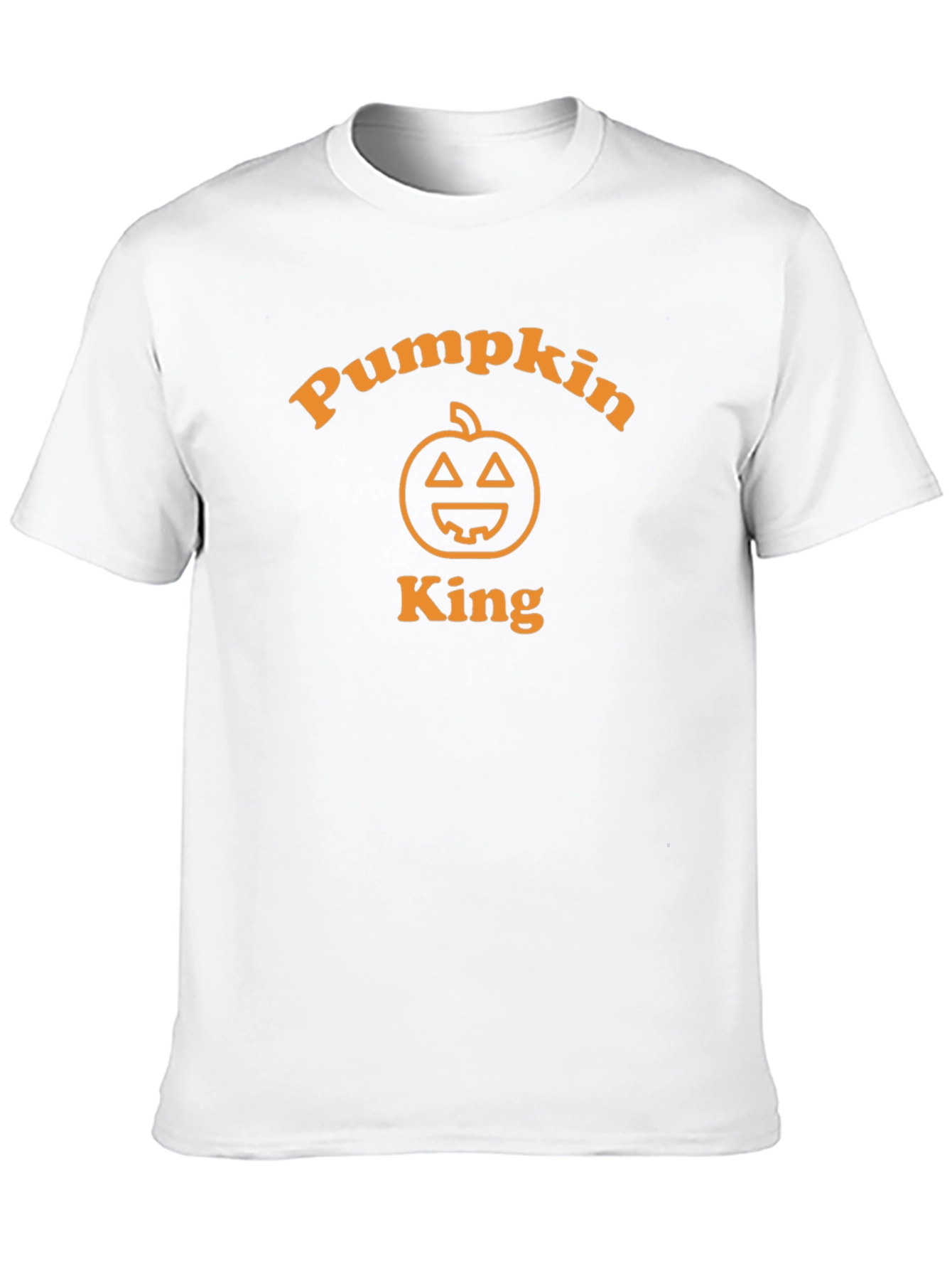 Pumpkin King Black T-Shirt - Halloween Apparel