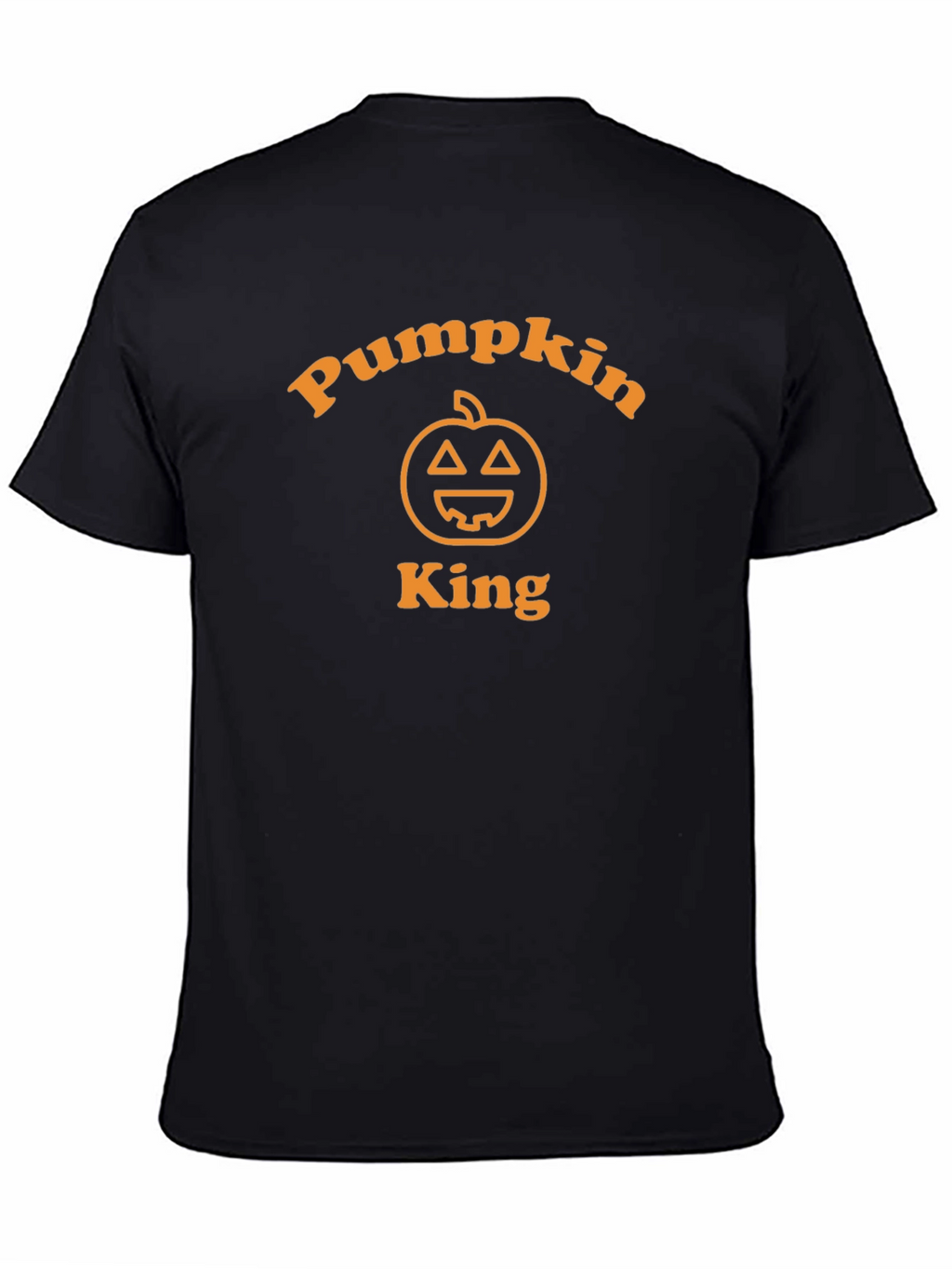 Pumpkin King Black T-Shirt - Halloween Apparel