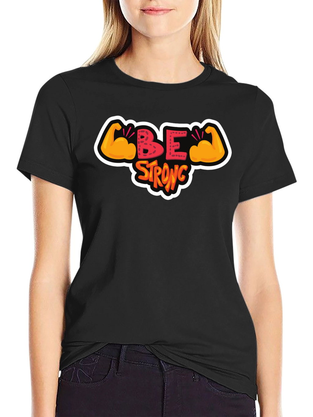 Be Strong T-Shirt - Motivational Graphic Tee