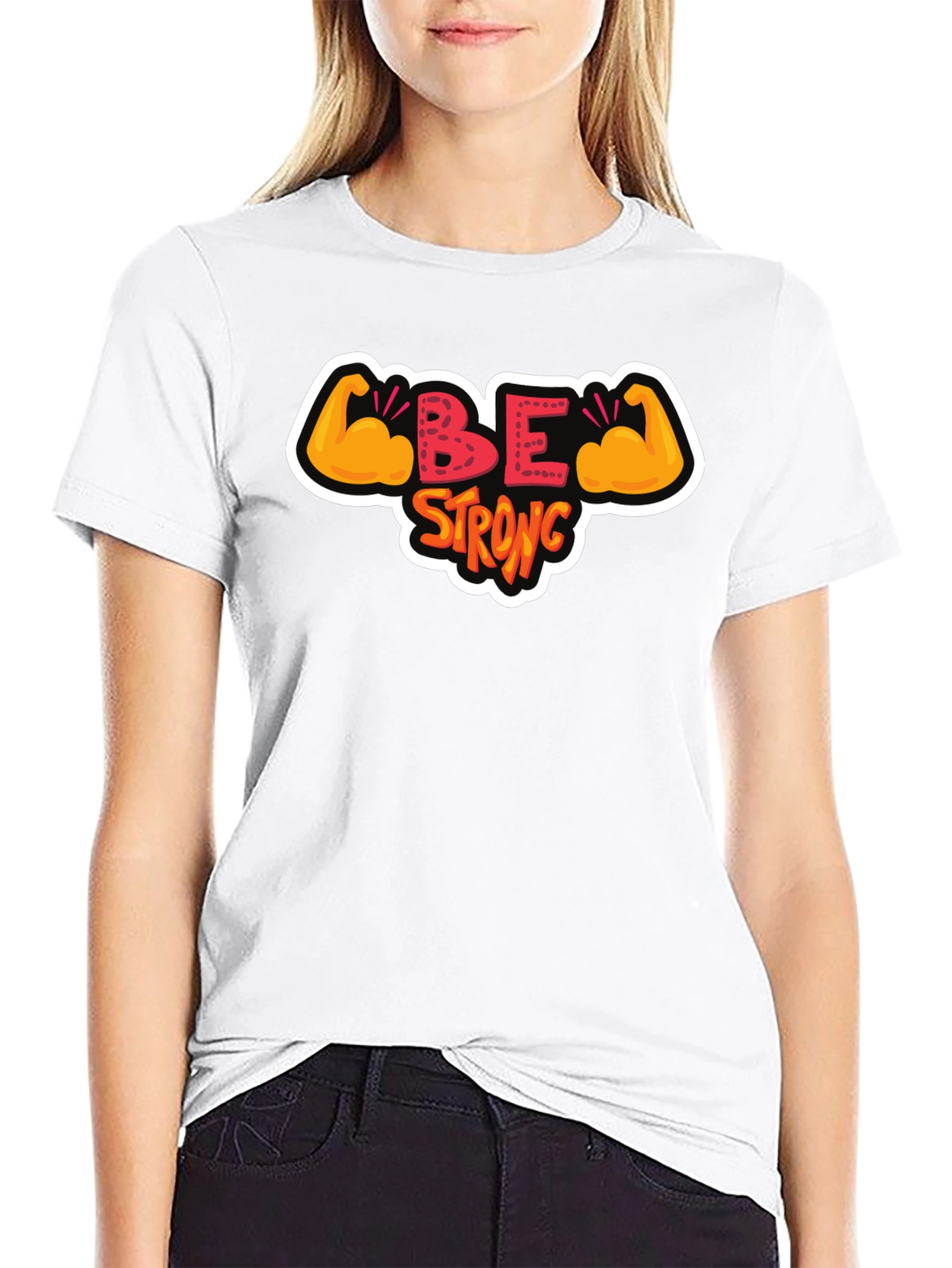 Be Strong T-Shirt - Motivational Graphic Tee