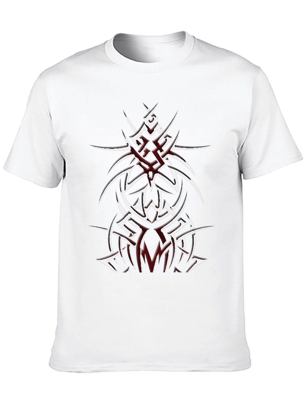 Tribal Tattoo Graphic Black T-Shirt