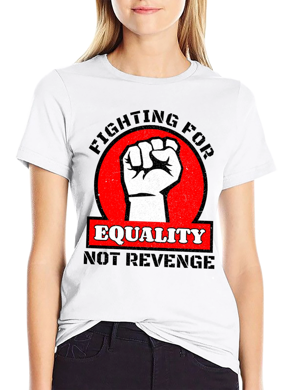 Equality Fist Graphic Tee - Fight for Justice