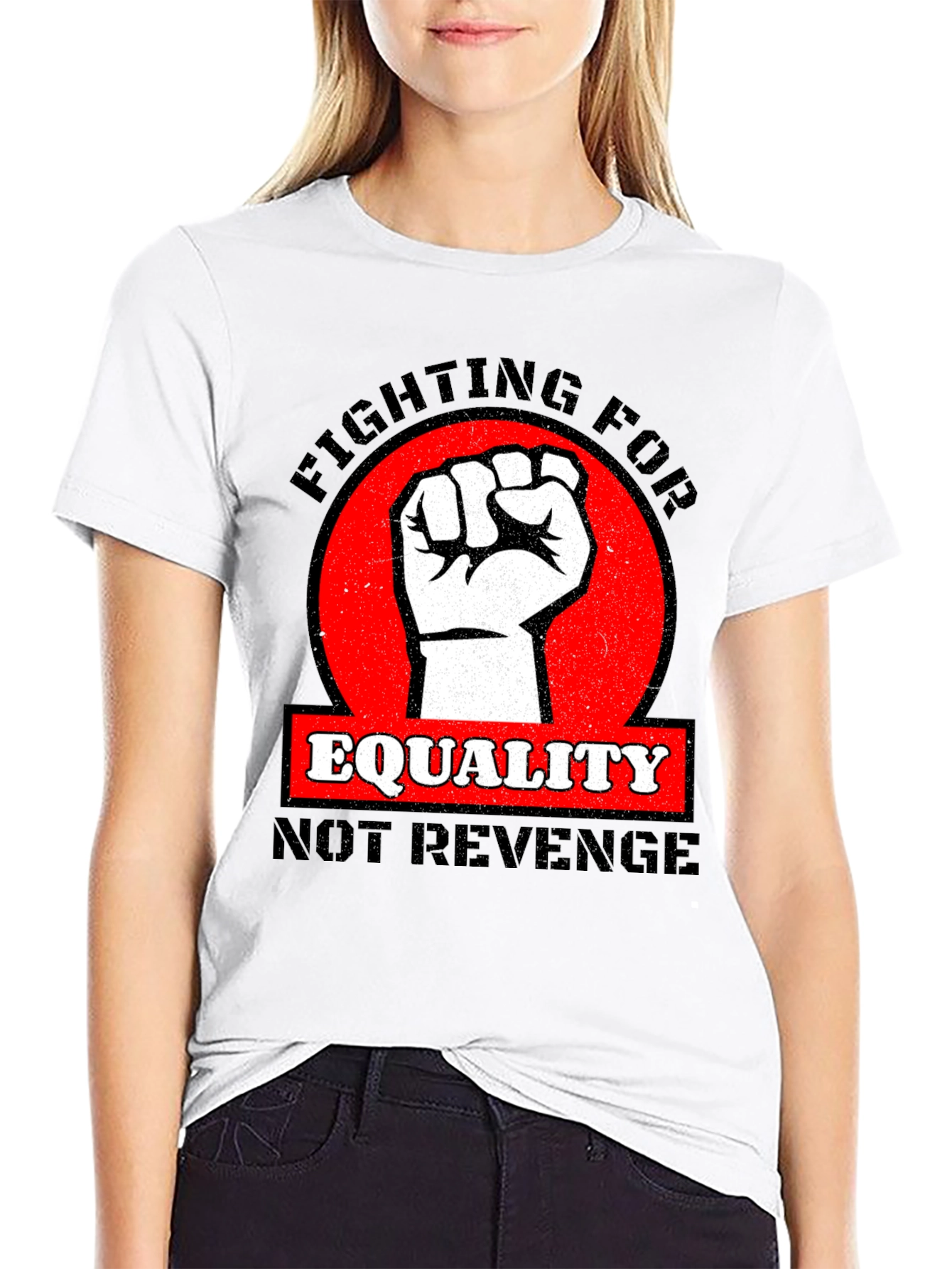 Equality Fist Graphic Tee - Fight for Justice