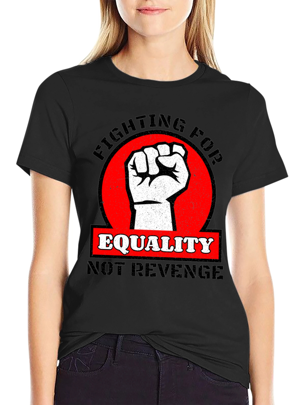 Equality Fist Graphic Tee - Fight for Justice