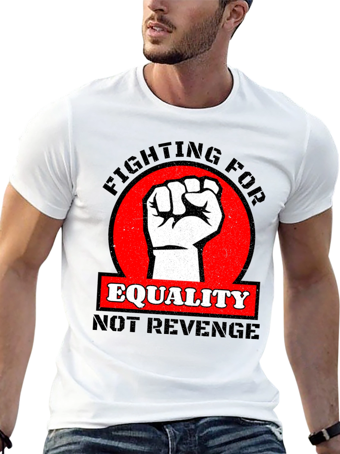 Equality Fist Graphic Tee - Fight for Justice