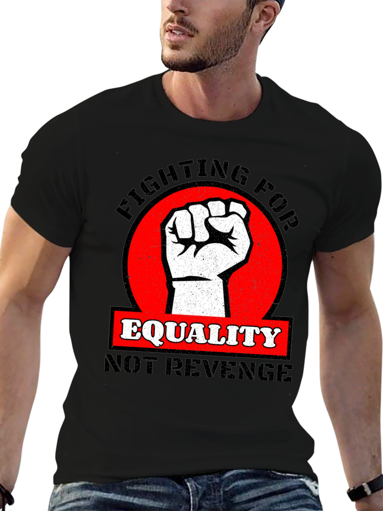 Equality Fist Graphic Tee - Fight for Justice