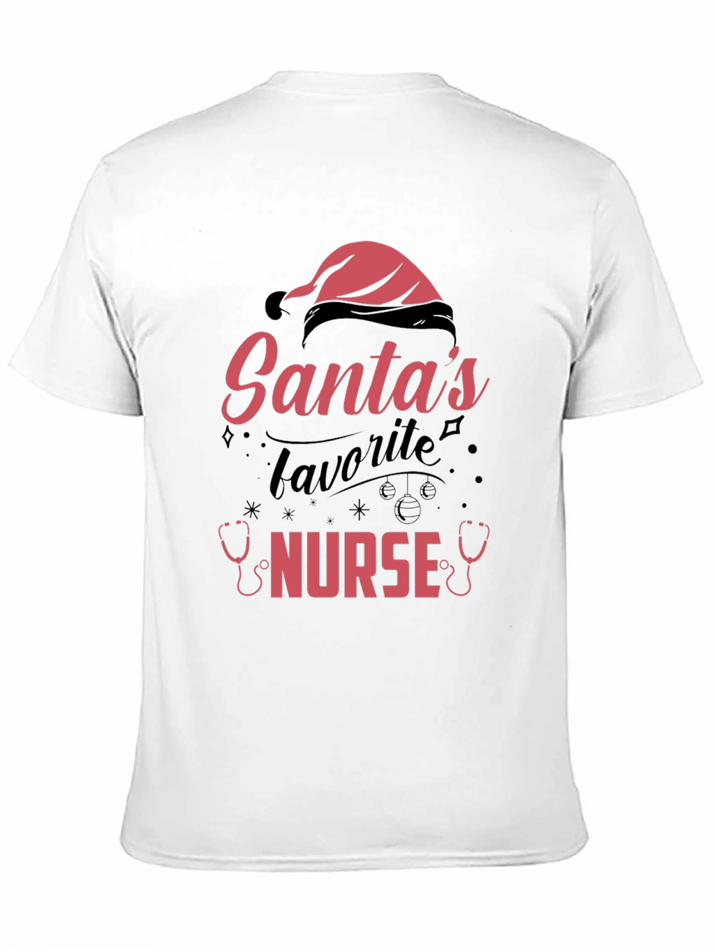 Santas Favorite Nurse T-Shirt