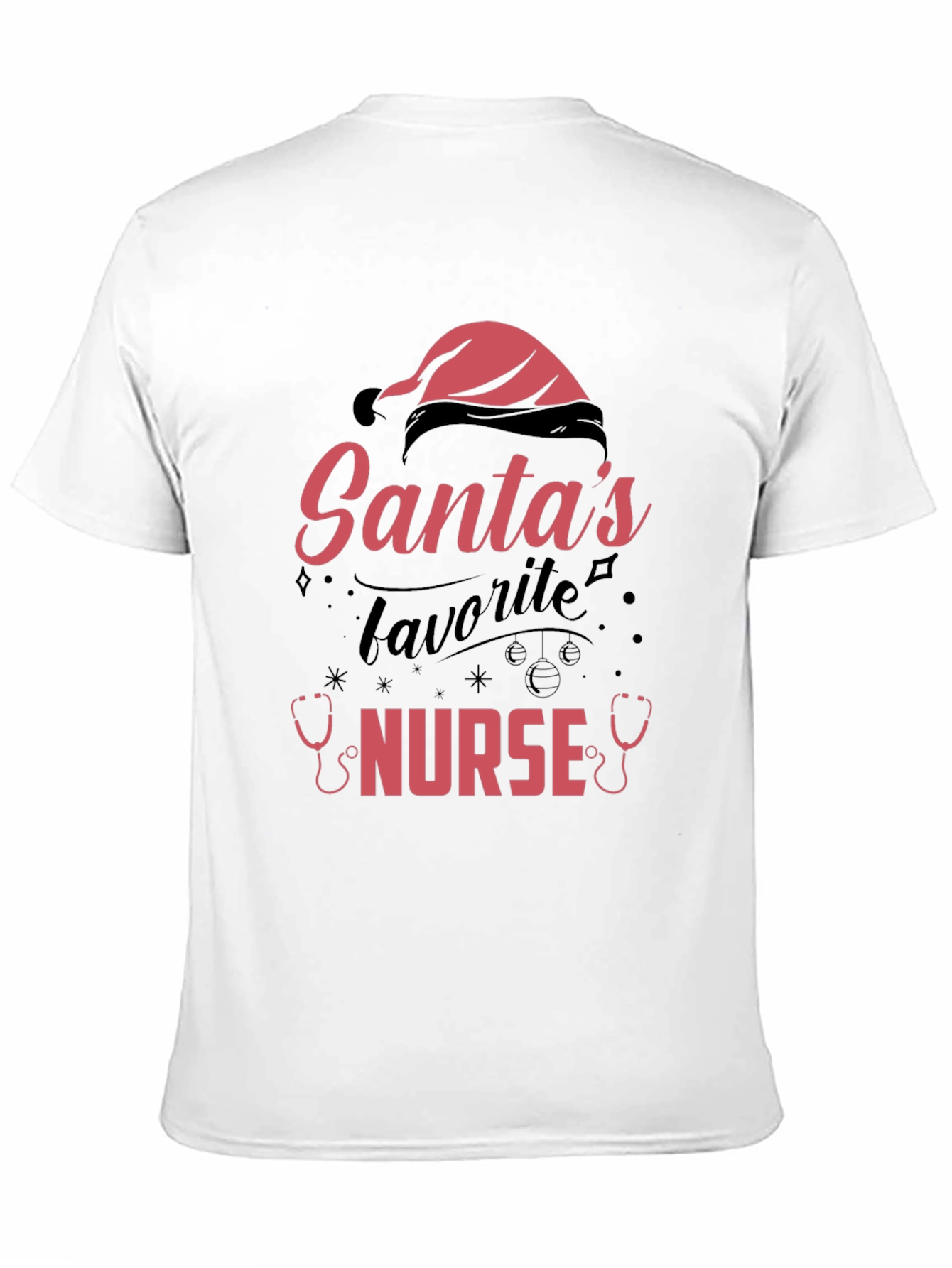 Santas Favorite Nurse T-Shirt