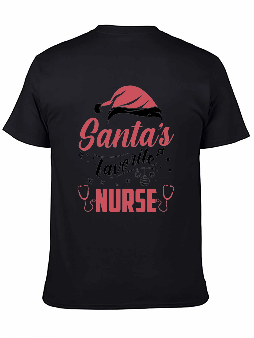 Santas Favorite Nurse T-Shirt