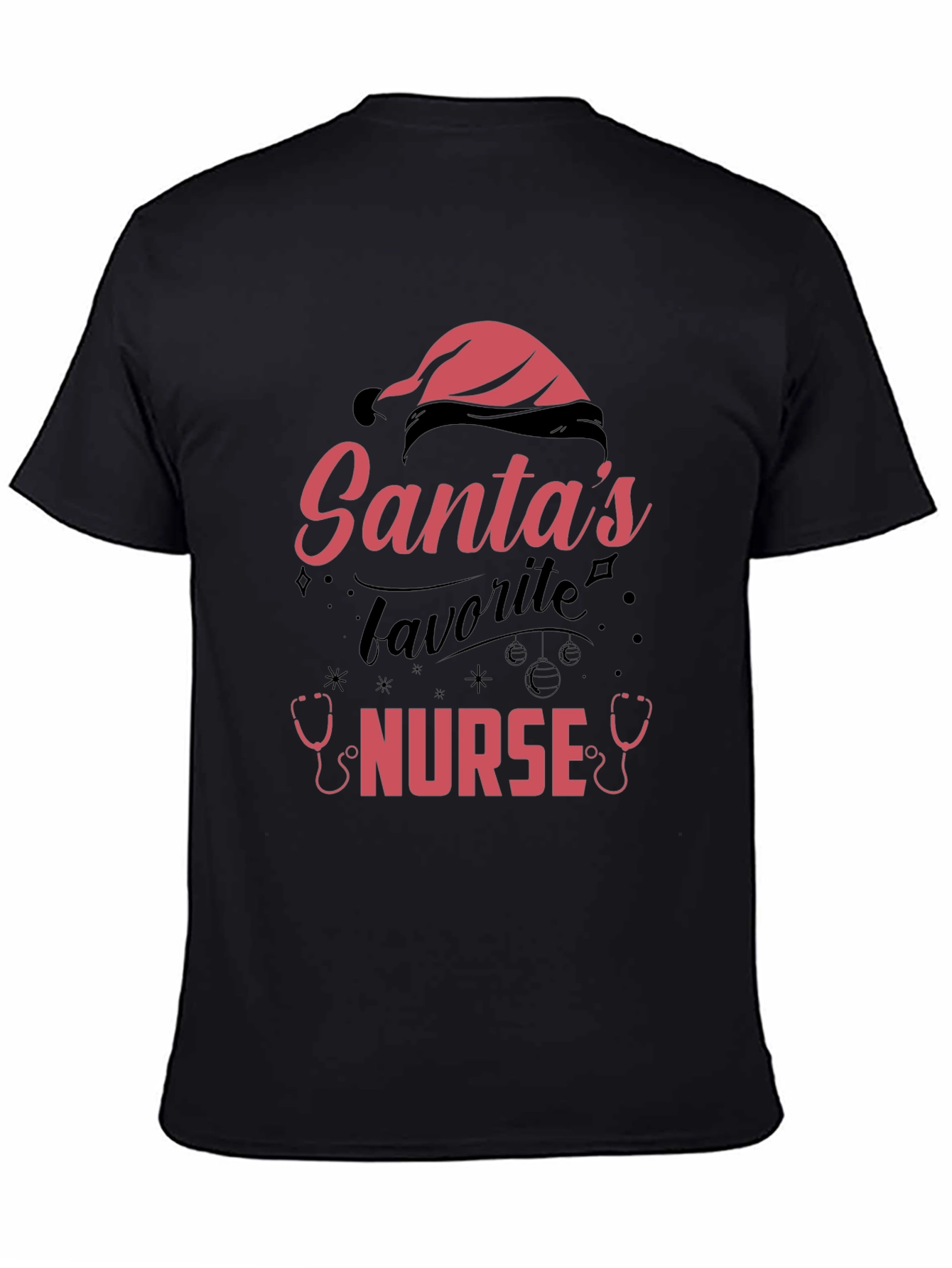 Santas Favorite Nurse T-Shirt