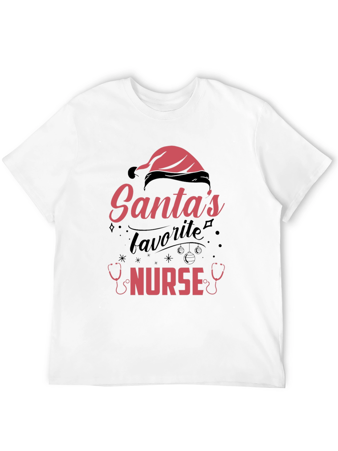 Santas Favorite Nurse T-Shirt
