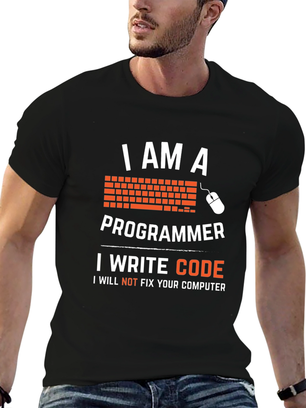 I AM A Programmer Funny Coding T-Shirt