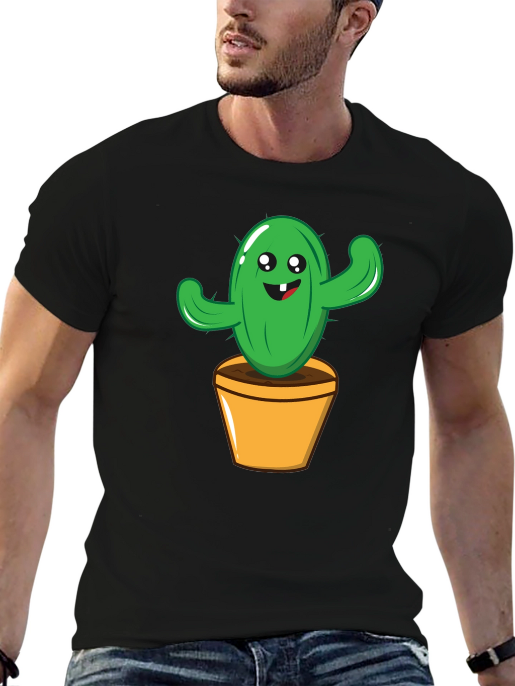 Cactus Tee - Funny Graphic T-Shirt
