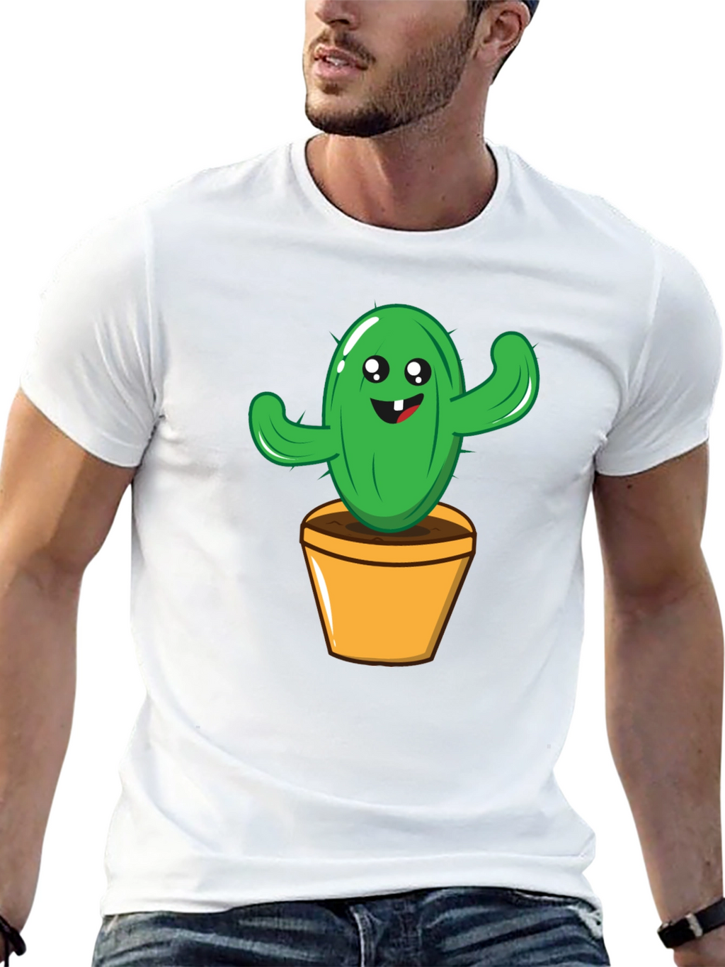 Cactus Tee - Funny Graphic T-Shirt