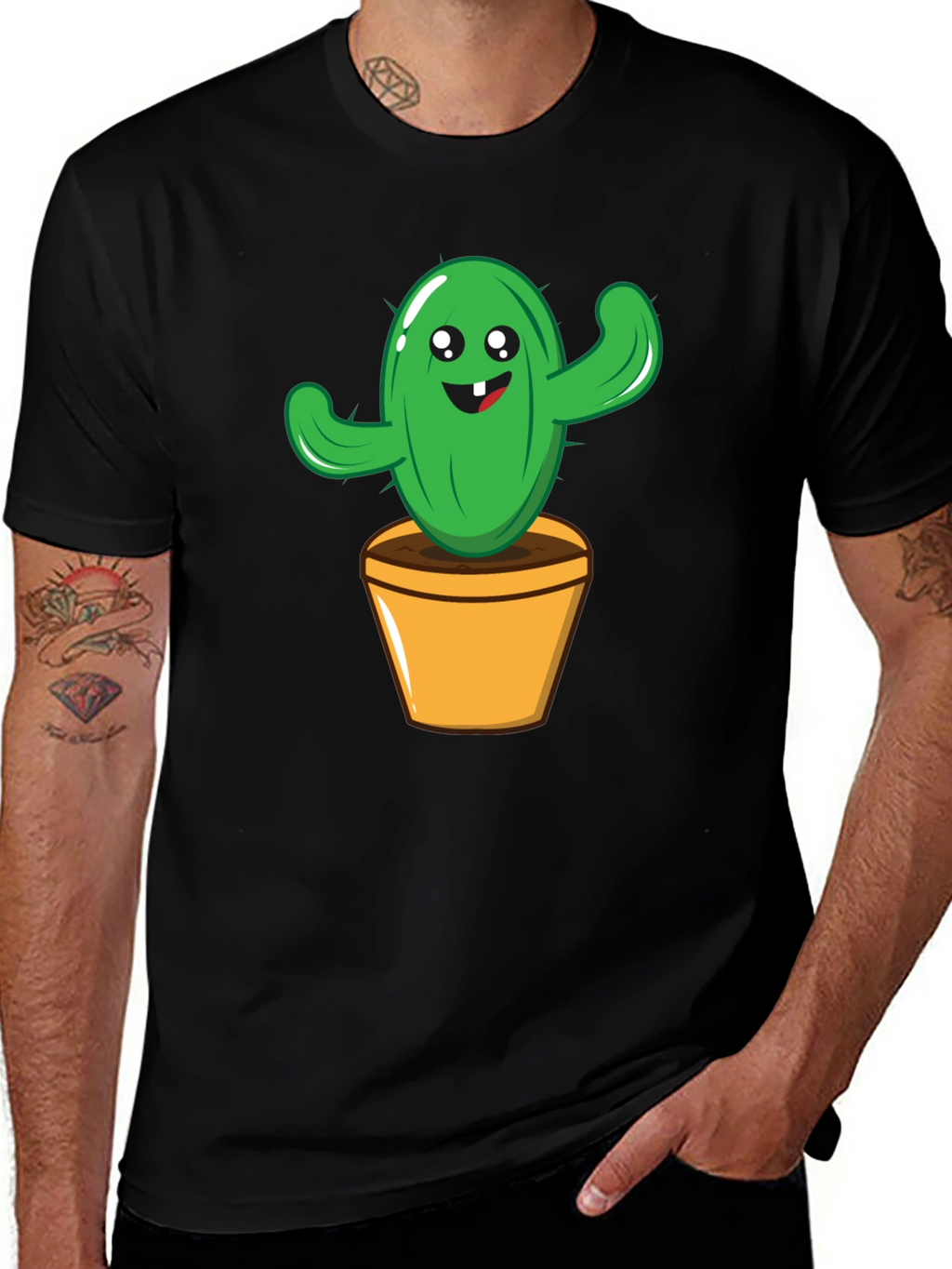 Cactus Tee - Funny Graphic T-Shirt