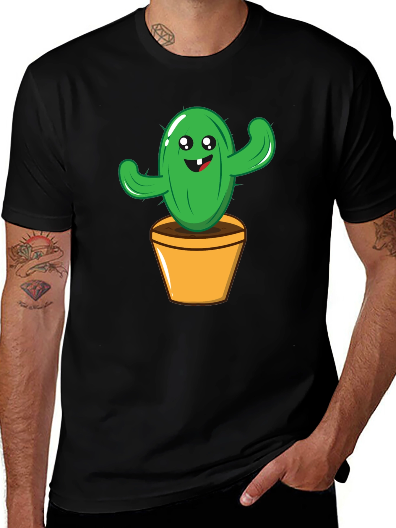 Cactus Tee - Funny Graphic T-Shirt