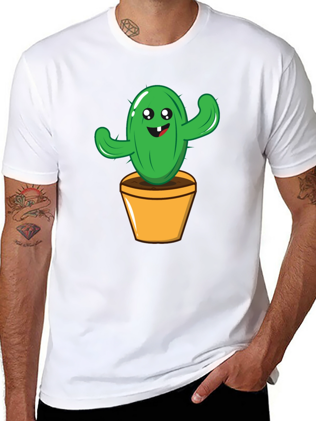 Cactus Tee - Funny Graphic T-Shirt
