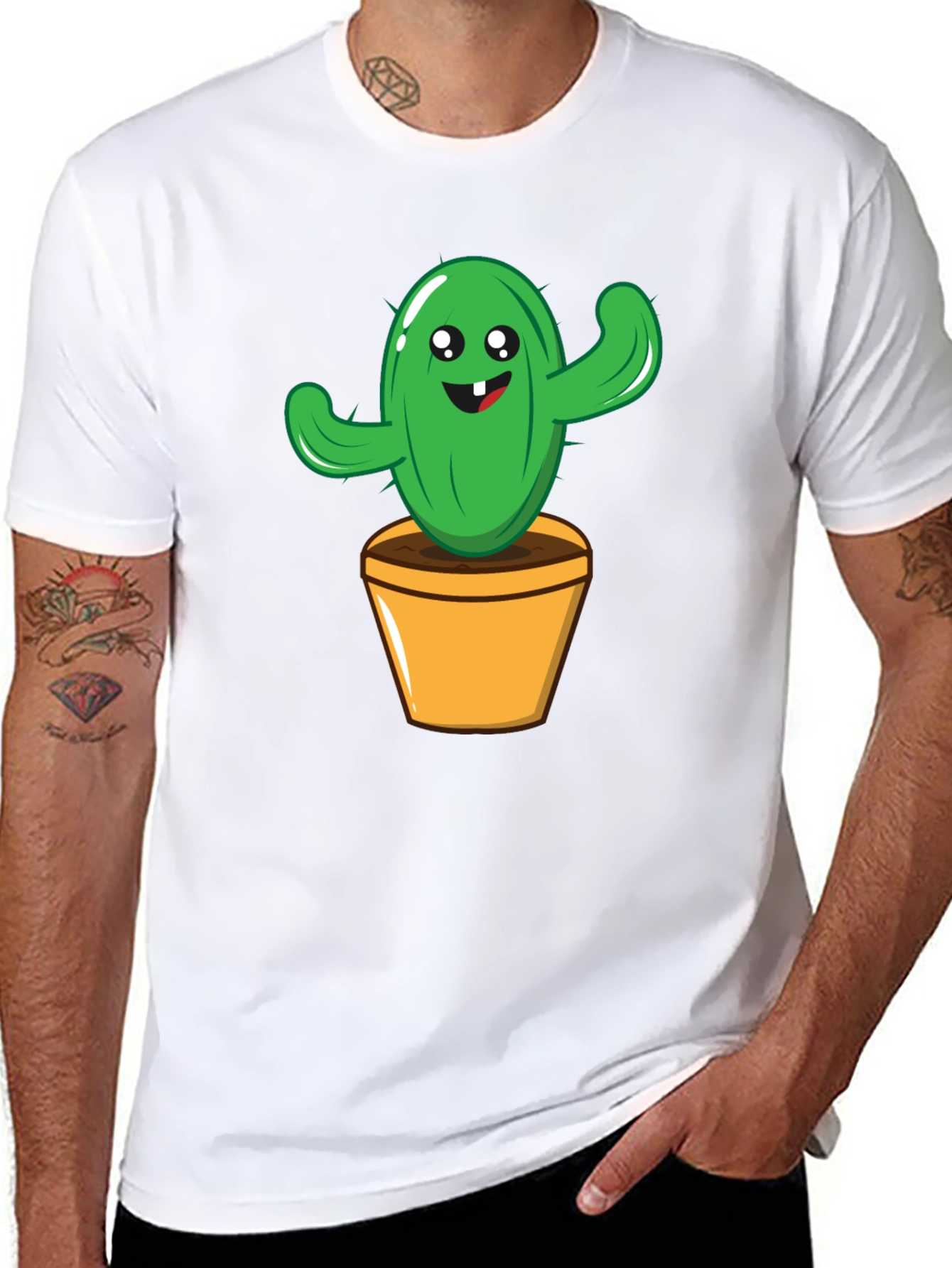 Cactus Tee - Funny Graphic T-Shirt