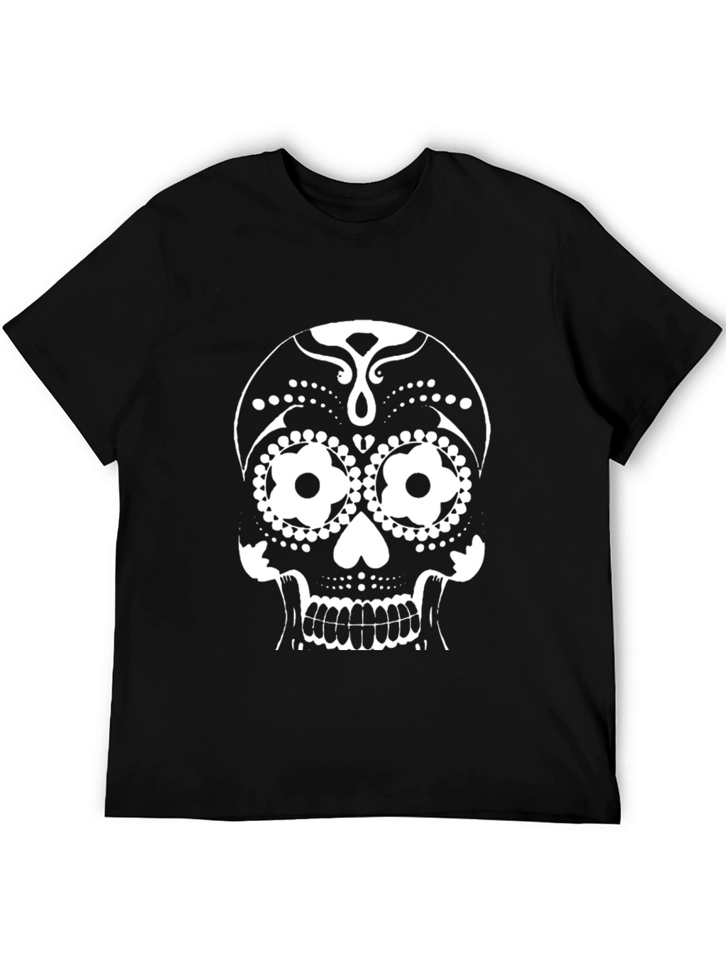 Day of the Dead Sugar Skull Graphic Tee