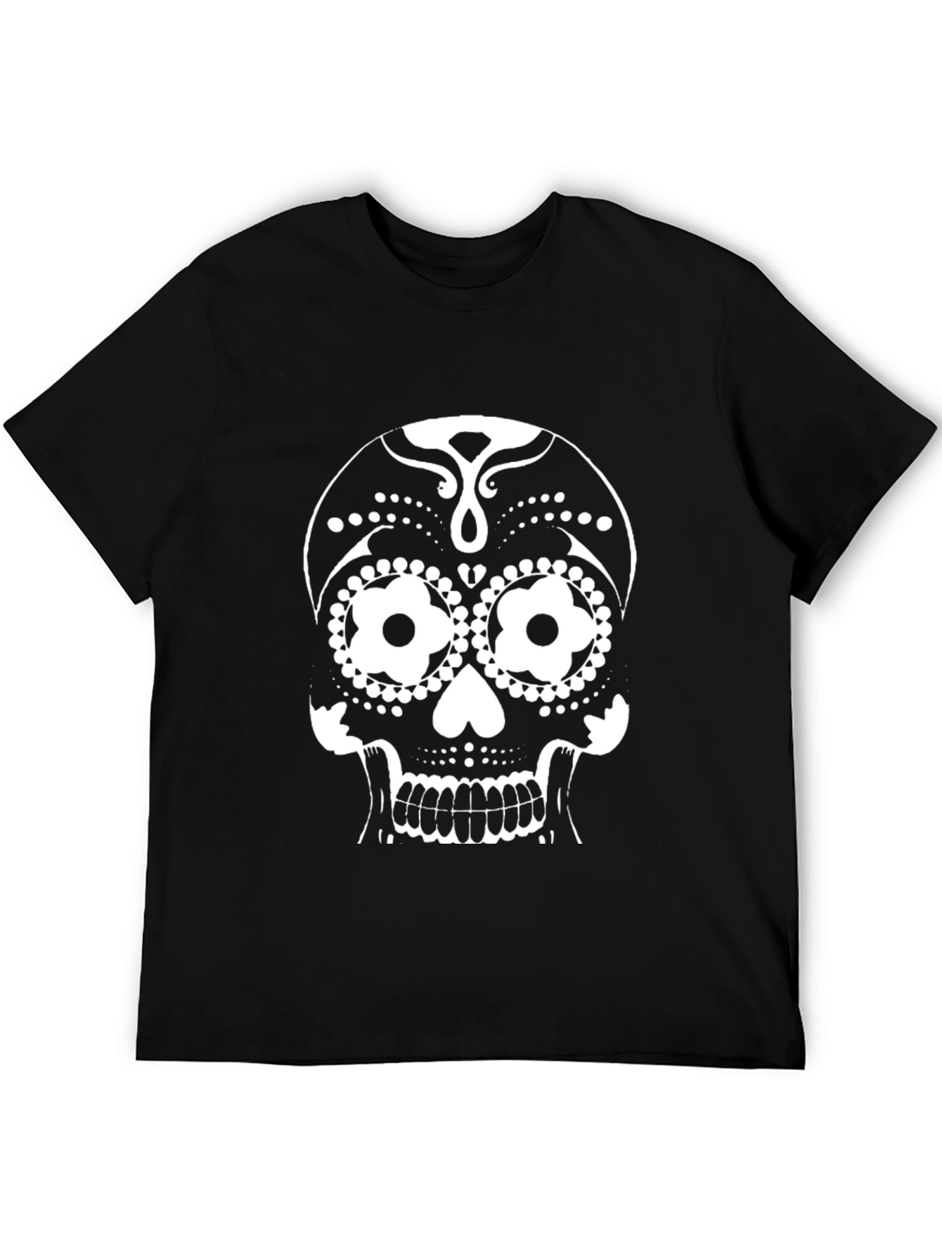 Day of the Dead Sugar Skull Graphic Tee