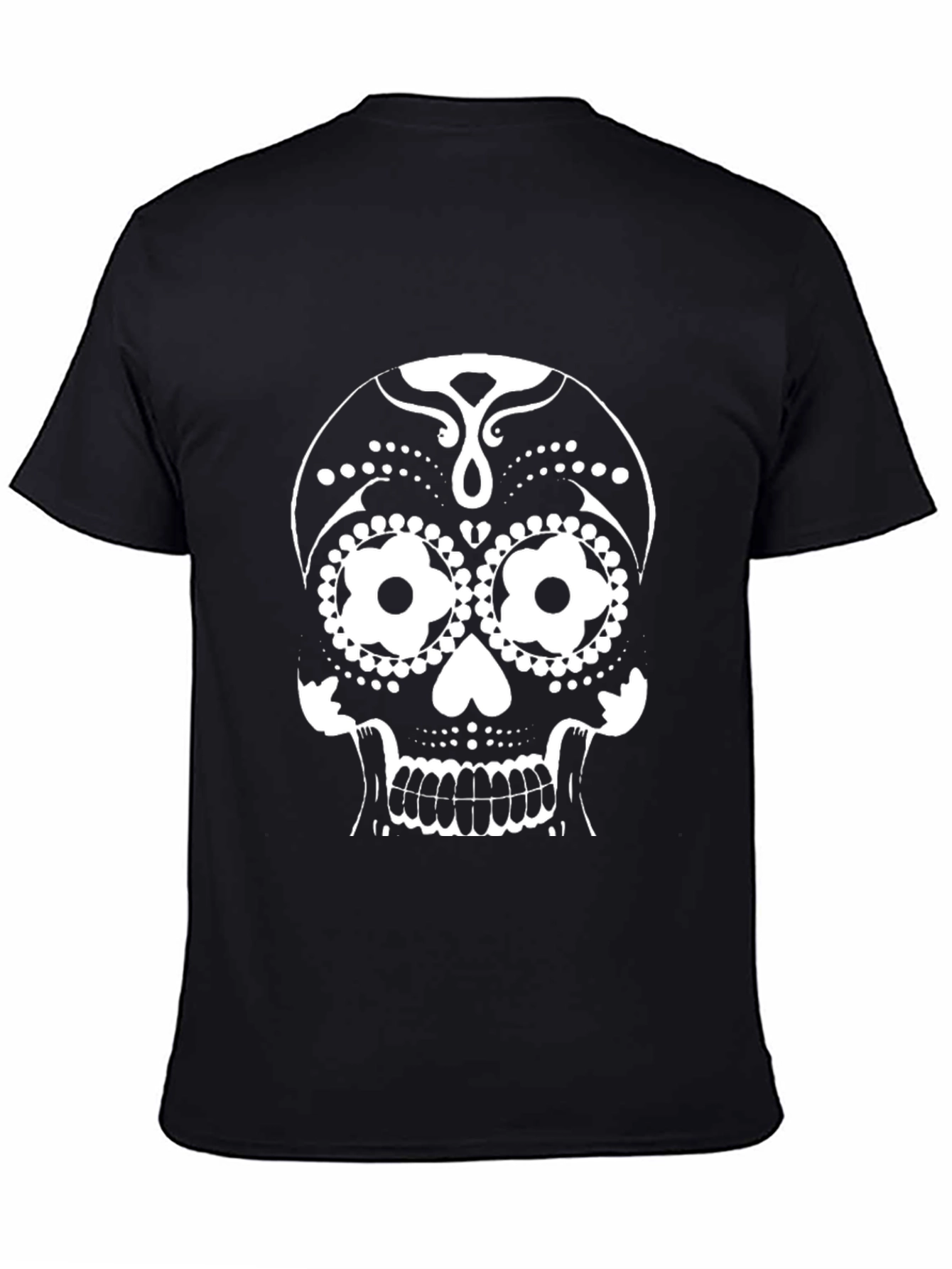 Day of the Dead Sugar Skull Graphic Tee