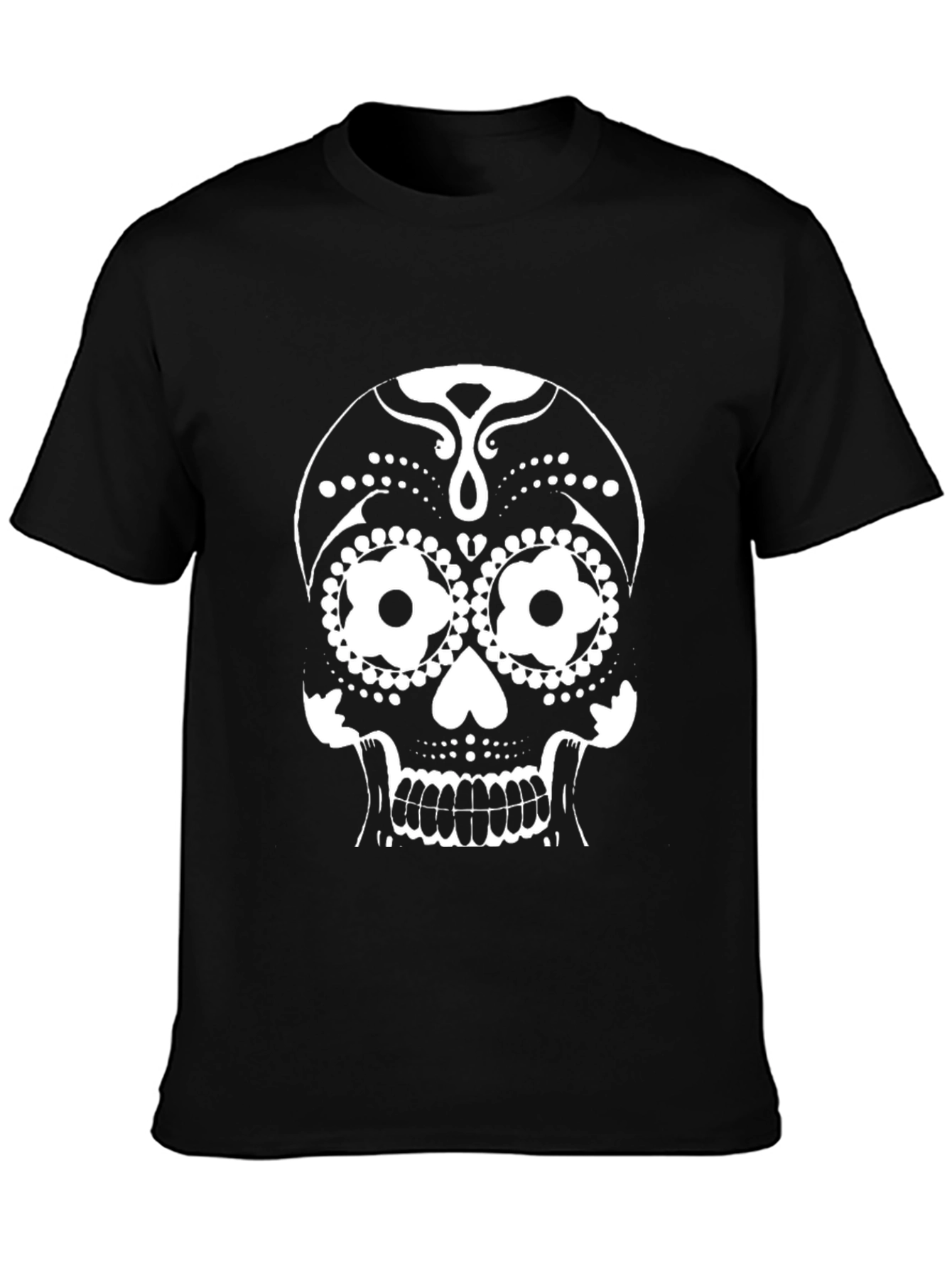 Day of the Dead Sugar Skull Graphic Tee