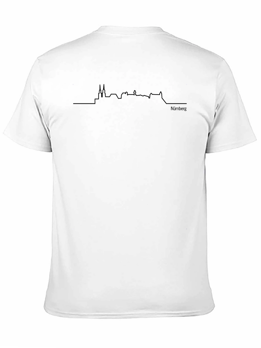 Nuremberg Skyline T-Shirt - Cityscape Line Art Tee