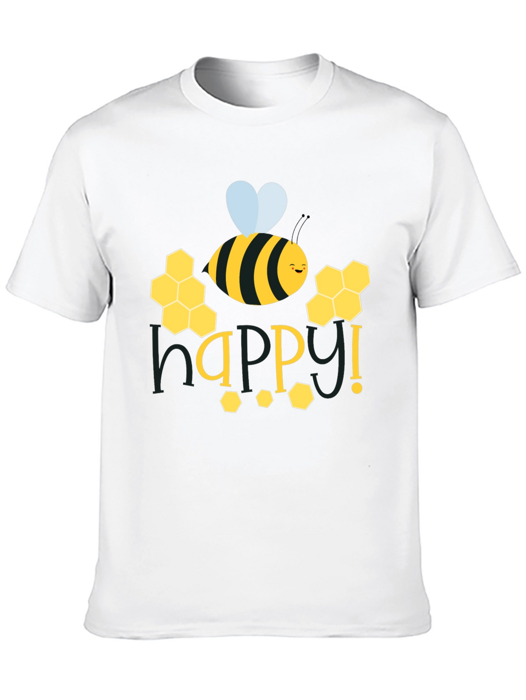 Happy Bee Graphic T-Shirt