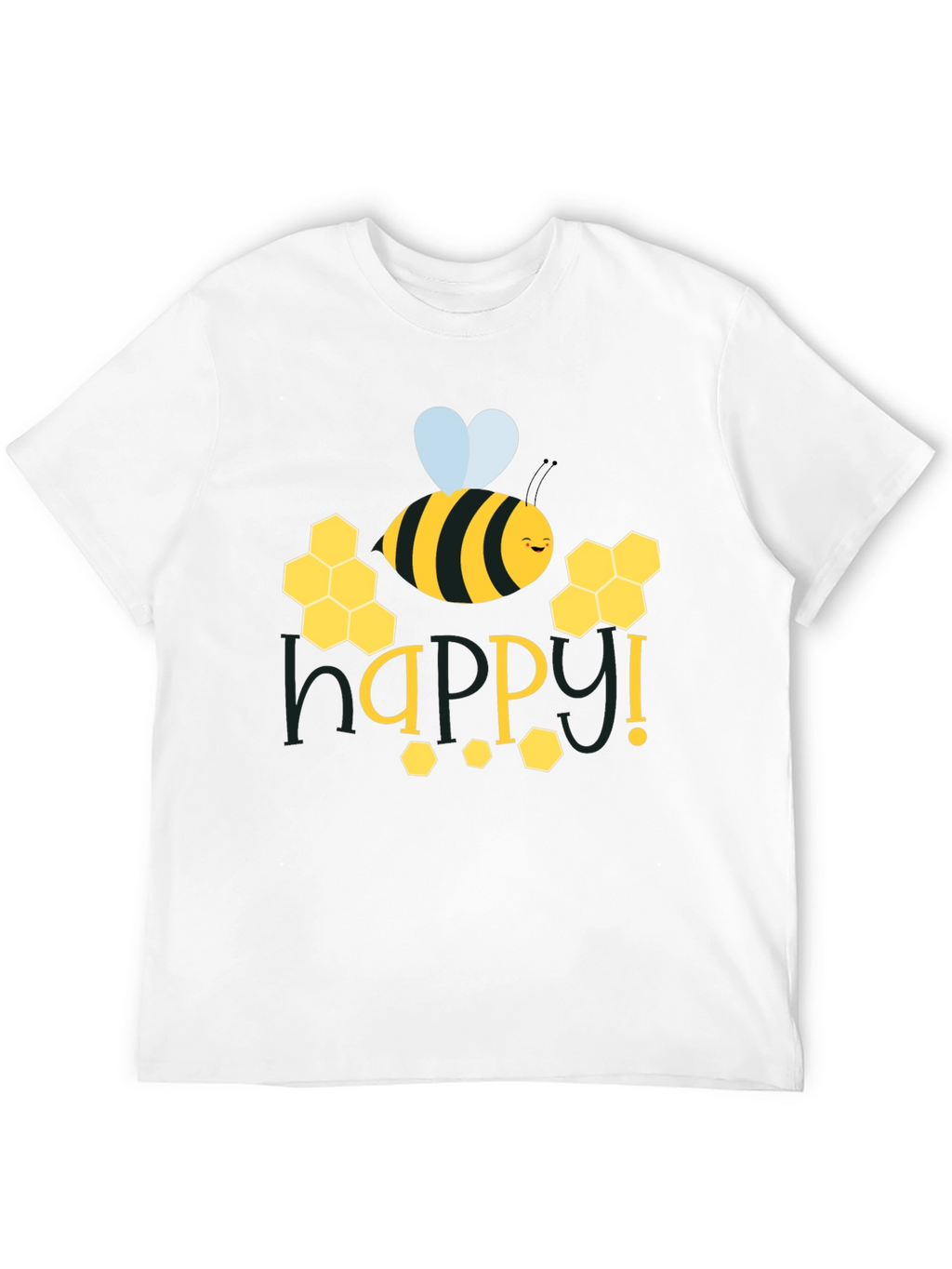 Happy Bee Graphic T-Shirt