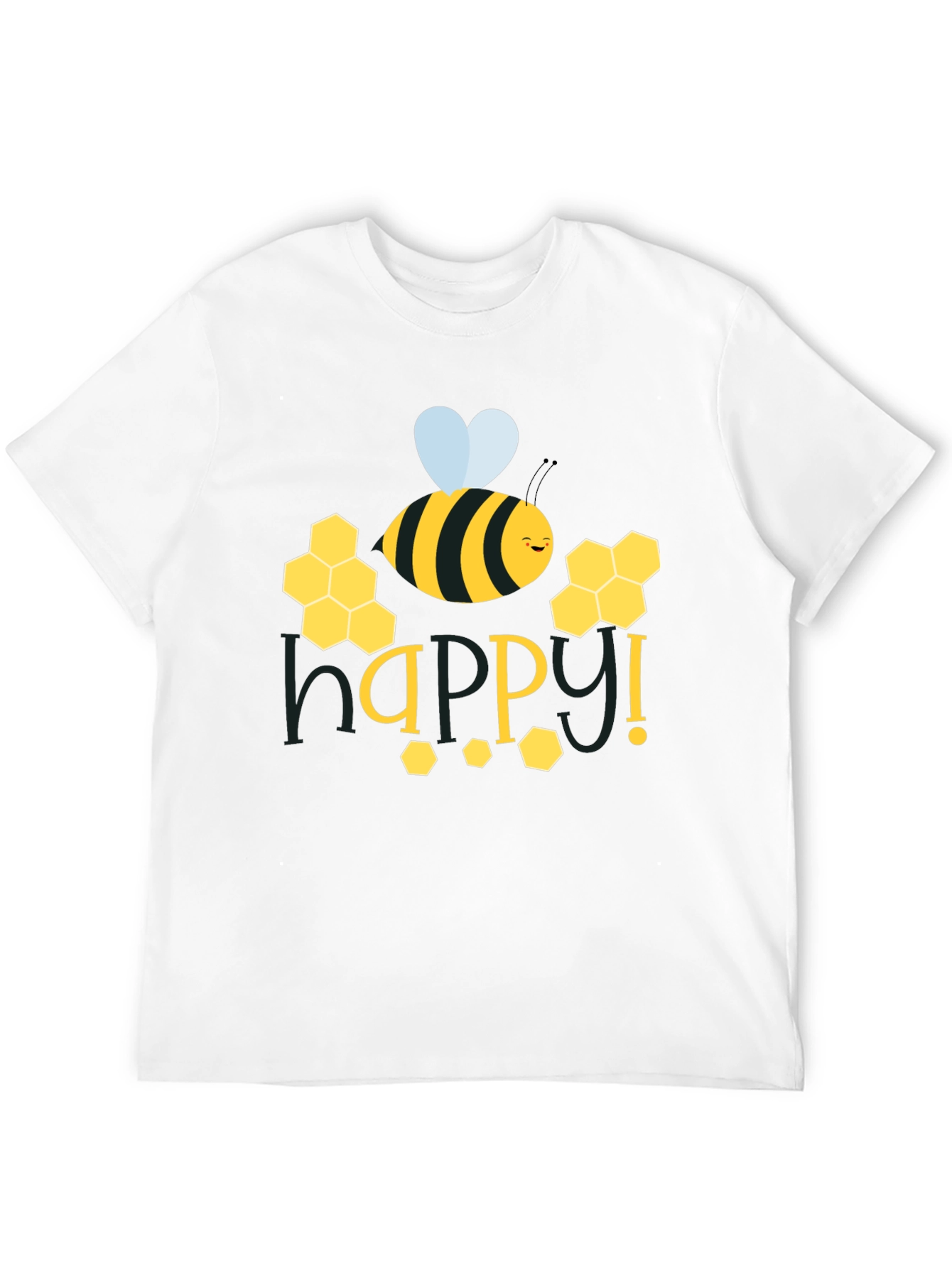 Happy Bee Graphic T-Shirt