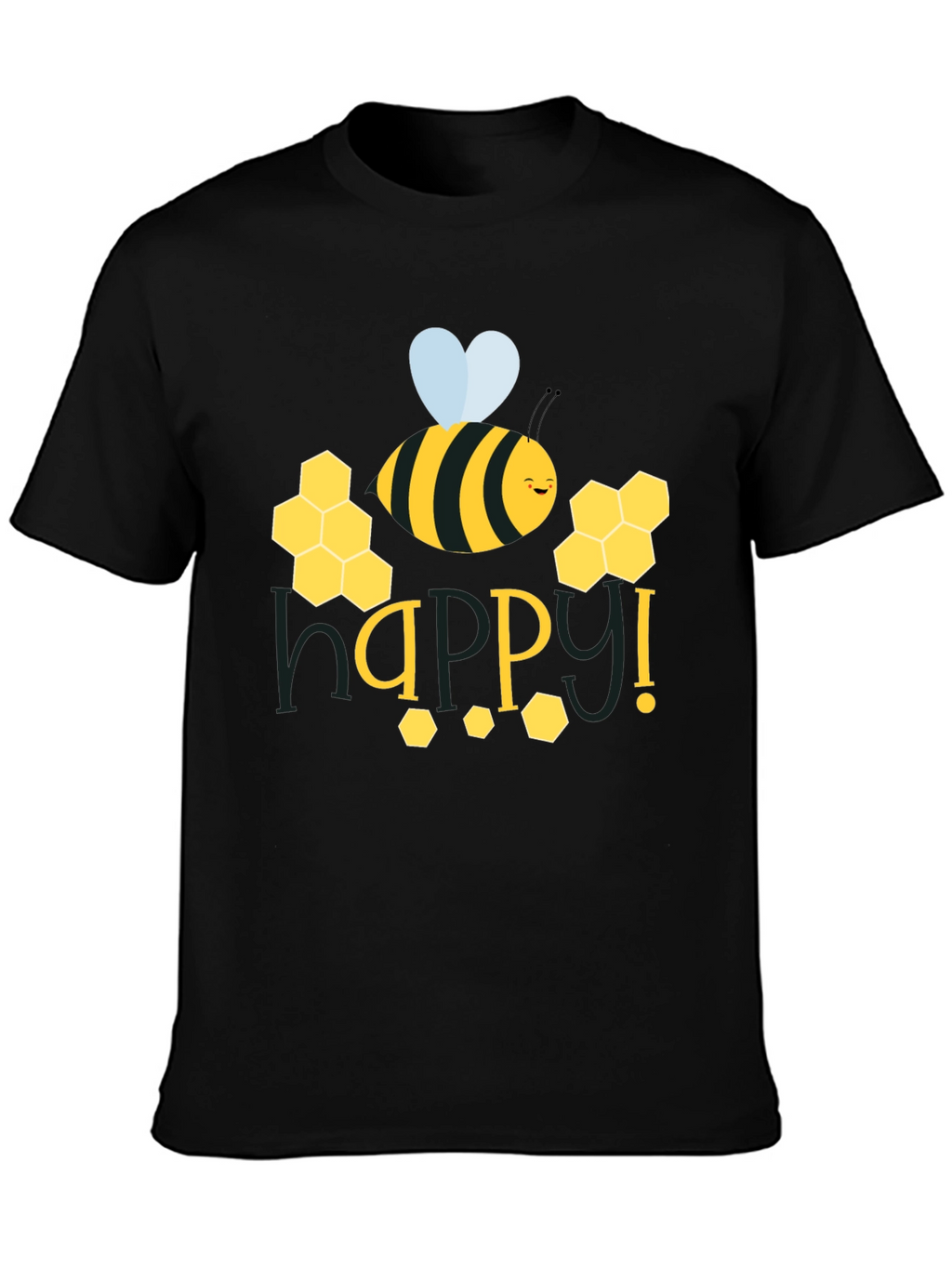 Happy Bee Graphic T-Shirt