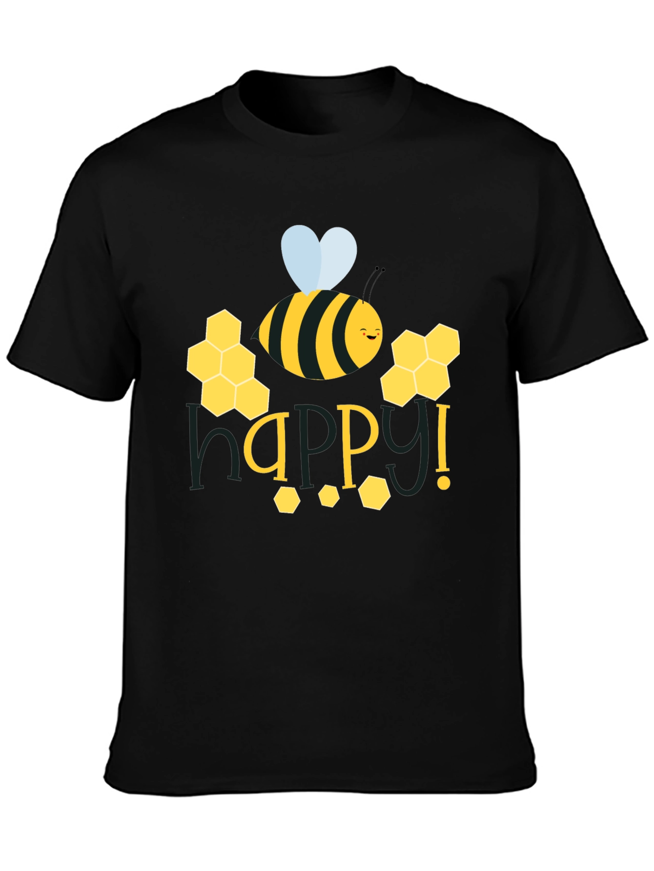 Happy Bee Graphic T-Shirt