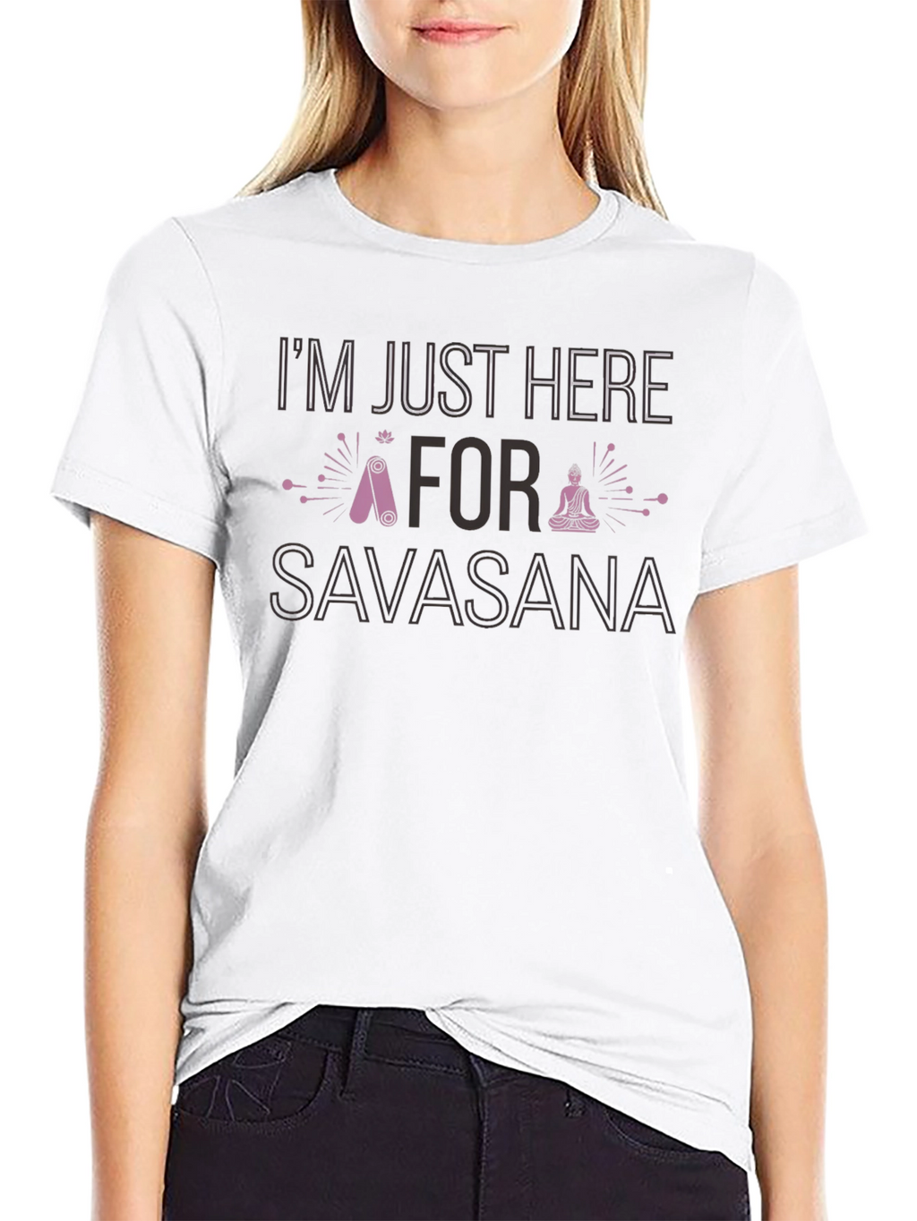 Yoga Savasana Graphic T-Shirt