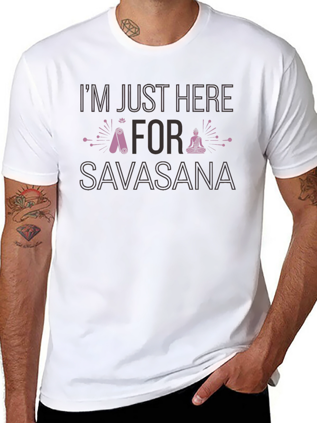 Yoga Savasana Graphic T-Shirt