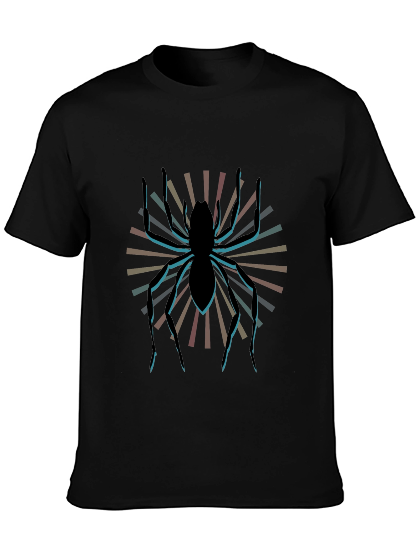 Spider Graphic Tee - Retro Style
