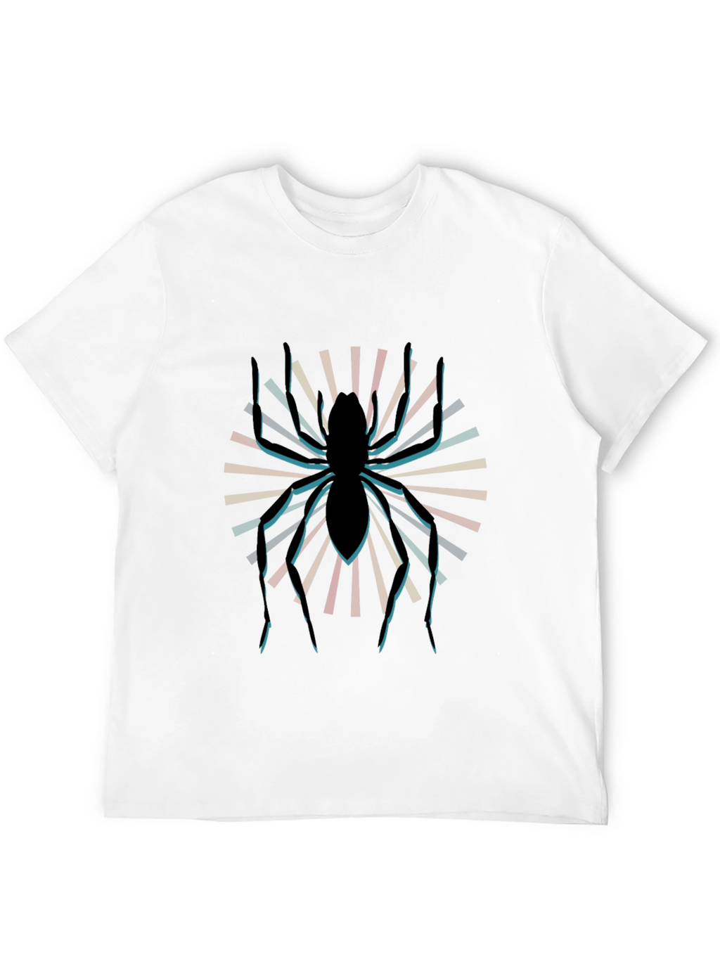 Spider Graphic Tee - Retro Style