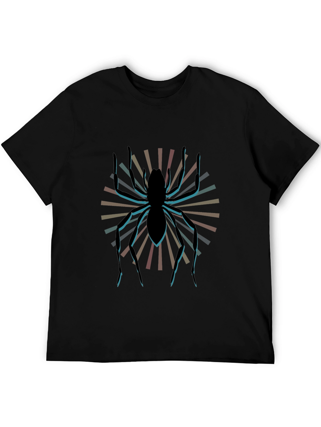 Spider Graphic Tee - Retro Style