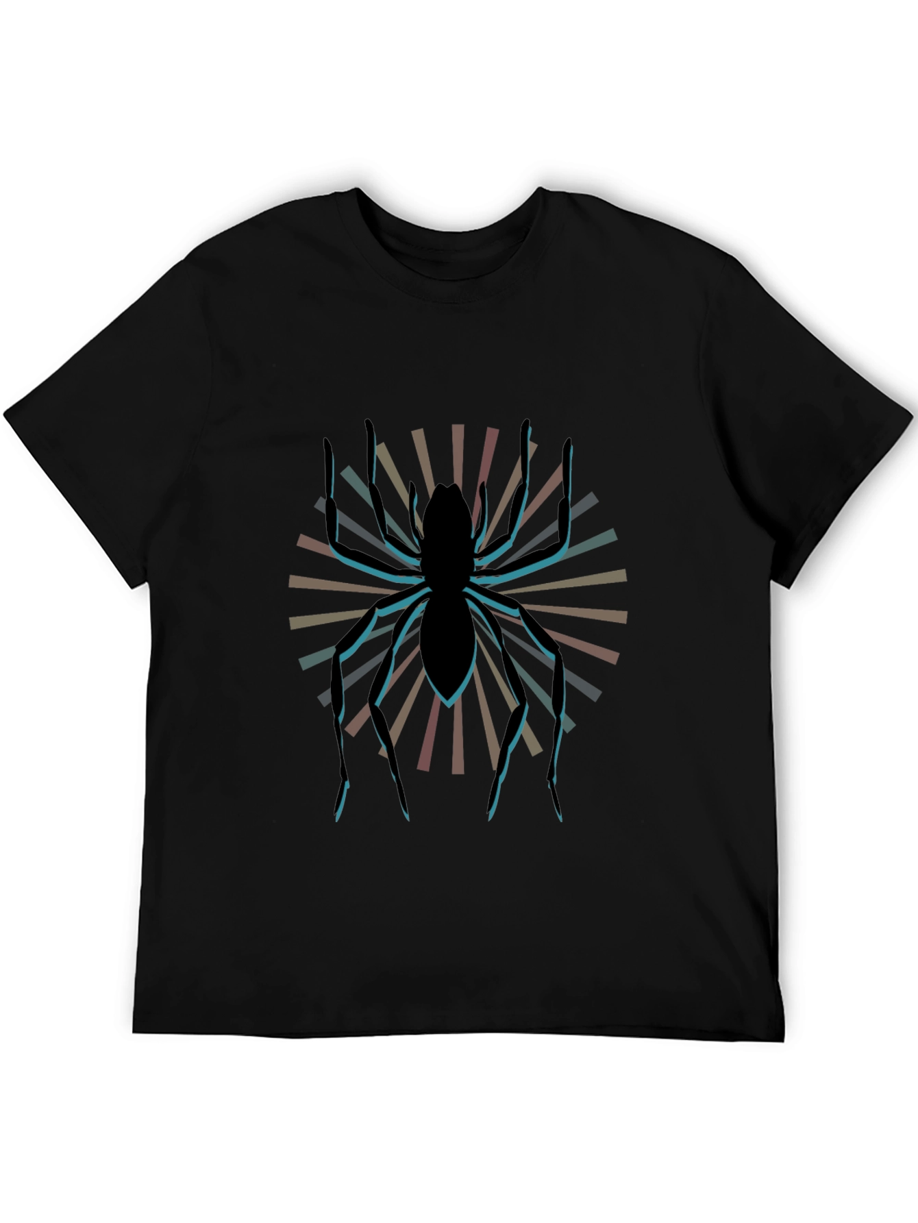 Spider Graphic Tee - Retro Style