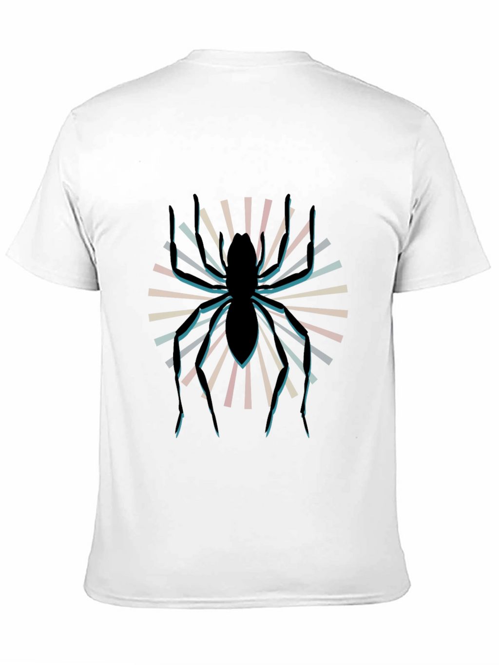 Spider Graphic Tee - Retro Style