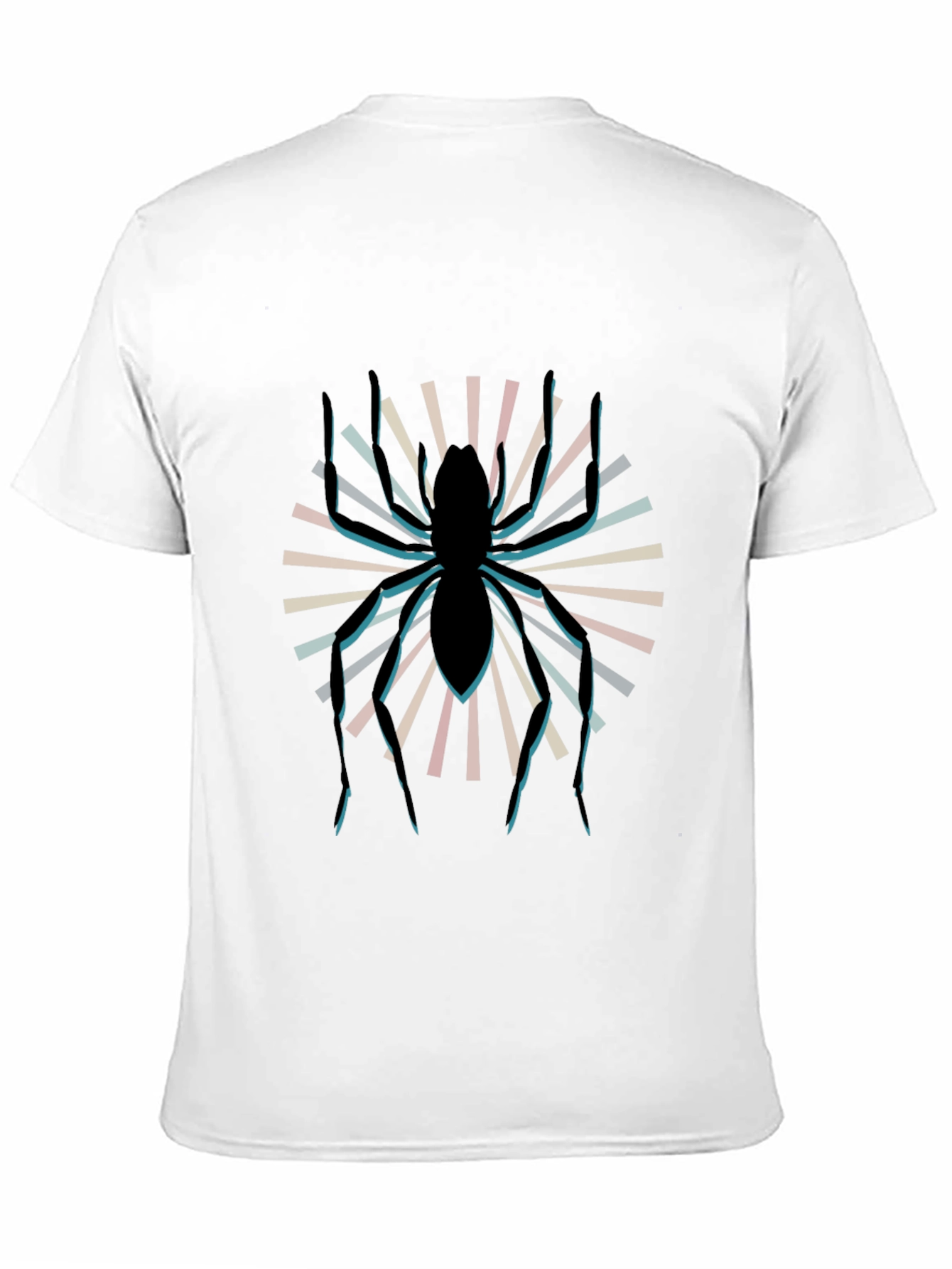 Spider Graphic Tee - Retro Style
